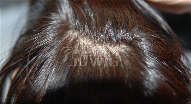 Hair loss men professional replenishment Hair pure hand invisible hair can be seamless hair line realistic