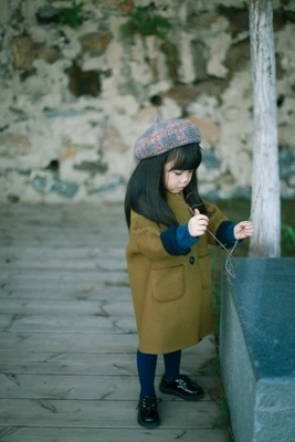Manteau enfant en de laine - Ref 2160780 Image 7