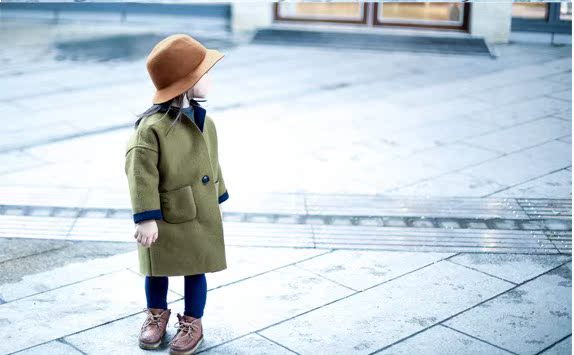 Manteau enfant en de laine - Ref 2160780 Image 10