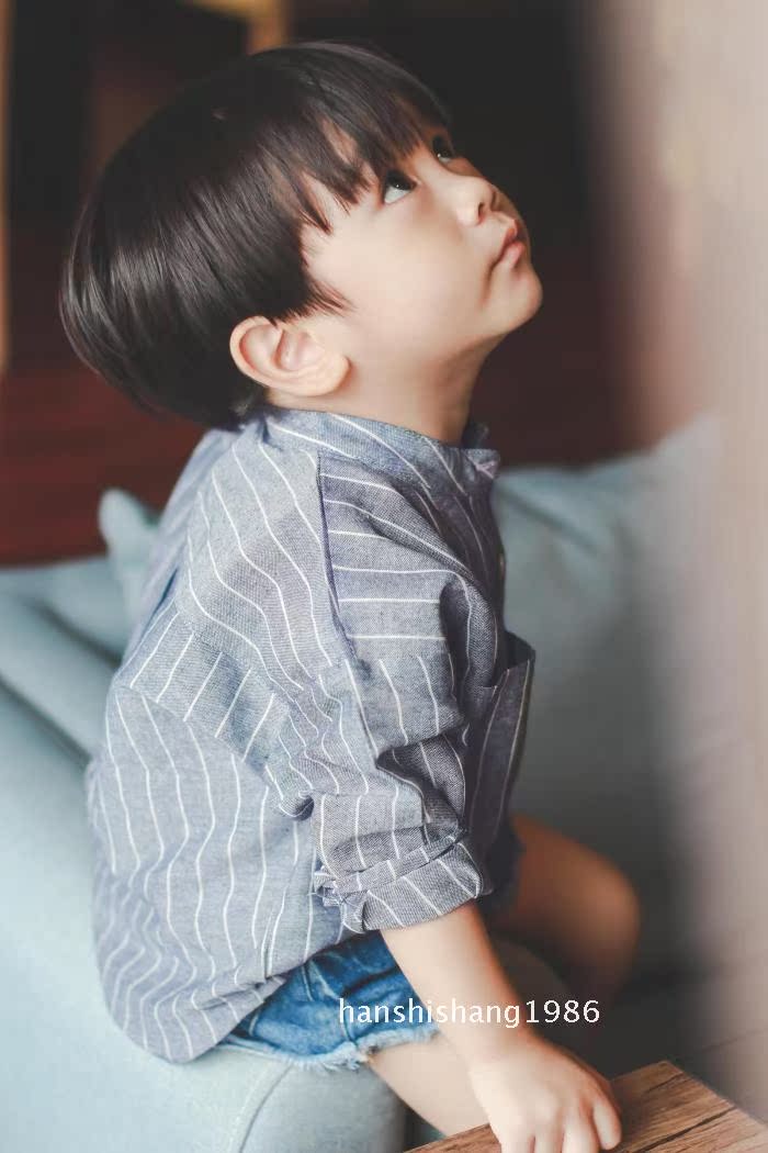 Chemise enfant à manche longue - Ref 2083028 Image 17