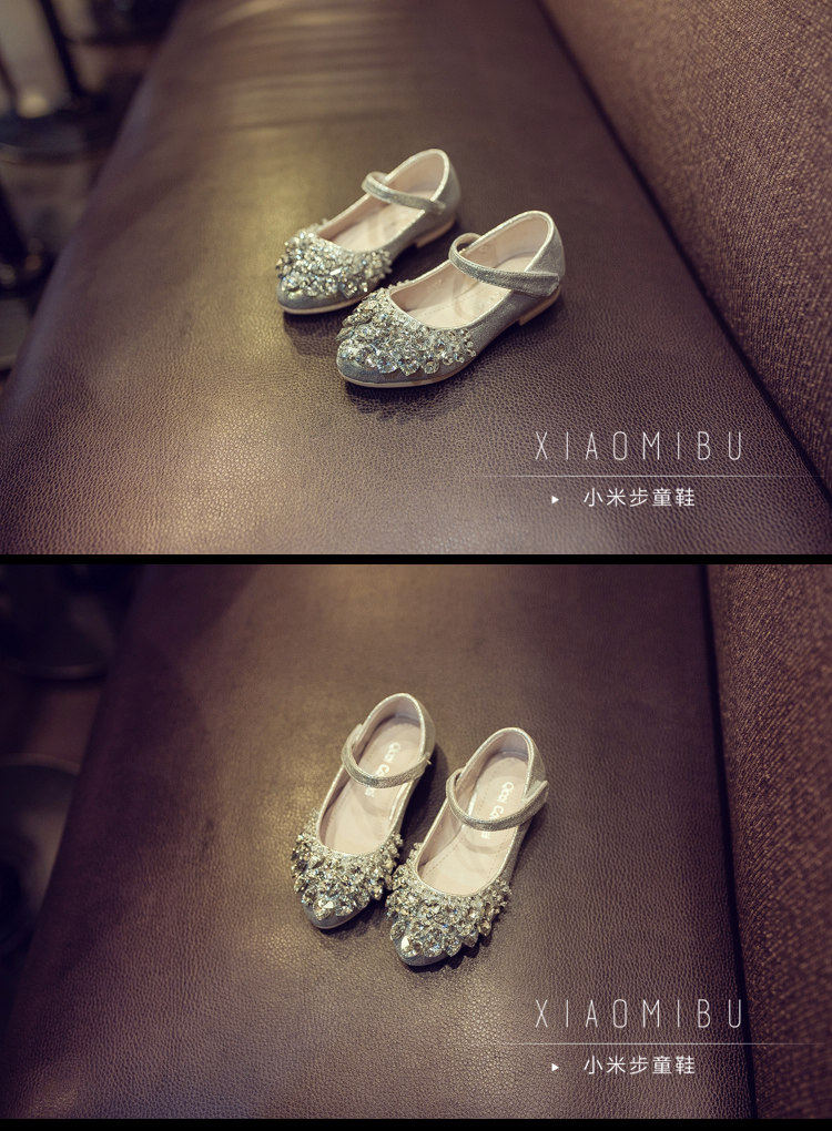 Chaussures enfants en autre faux diamant - Ref 1005208 Image 12