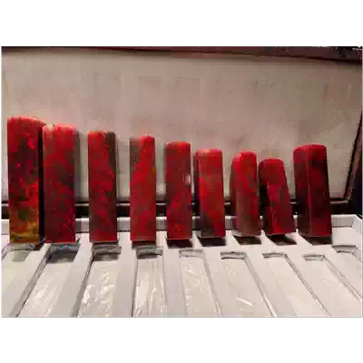 Bloodstone seal Changhu chicken blood ornaments Bahrain chicken blood stone seal Shoushan Tianhuangshi seal engraving private seal name