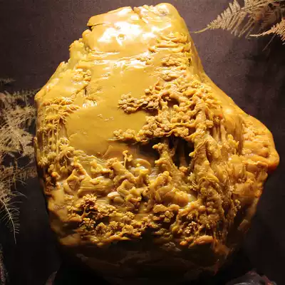 Laos stone ornaments, natural northern Tianhuang Shoushan stone seal home desktop office decoration