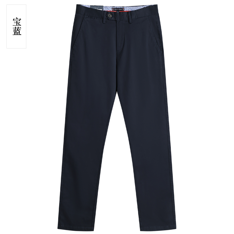 North American Genuine Tommy Business Casual Pants 2026 Autumn and Winter Thick Men's Non-Iron Straight-Leg Trousers