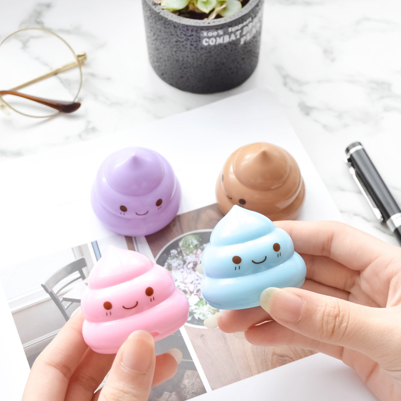 Nijia Stationery CUTE CARTOON POOP POOP Pencil Knife Sharpened Knife Pencil Sharpeners Korean Version Creative Elementary School Students Prize-Taobao