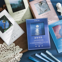 Psychological Player Handbook Sticker Pack LOMO Young girl Korea in hand account Japanese mobile phone case diy decoration