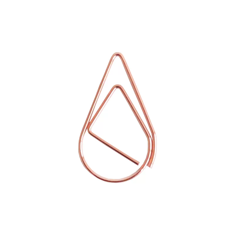 Fresh pin drop-shaped for office, simple and elegant design, scheduler, 6 colors