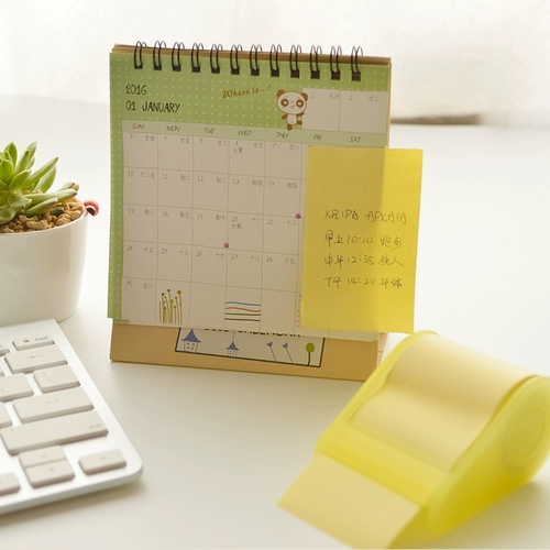 Лента -тип тип бесплатных наклейки корейские креативные канцелярские канцелярские товары.