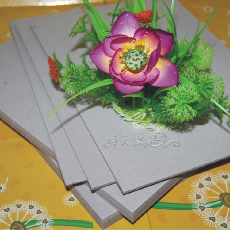 A4 bìa cứng màu xám dày 2 mm 1200g DIY album bìa da công thức giấy kẹt giấy quần áo chống phân vùng - Giấy văn phòng giấy a4 500 to