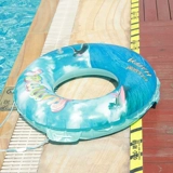 Плавательный круг для взрослых, надувной плавательный аксессуар подходит для мужчин и женщин, увеличенная толщина, защита от опрокидывания