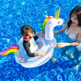 Надувной плавательный круг для младенца, 3 лет, увеличенная толщина, защита от опрокидывания