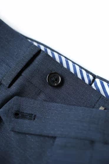 Pantalon droit pour jeunesse en laine - Ref 1467499 Image 45