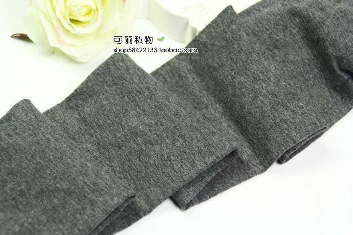Quần legging cotton mùa thu 9 quần Slim slim mùa xuân và mùa thu quần legging đen xám quần tất nữ liền thân