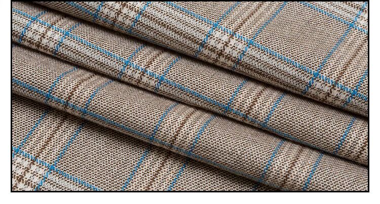 TR cao cấp vải retro lớn Houndstooth phong cách Anh vải giải trí phù hợp thời trang sợi, nhuộm Thu Cao đẳng Gió - Vải vải tự làm vải thô mềm