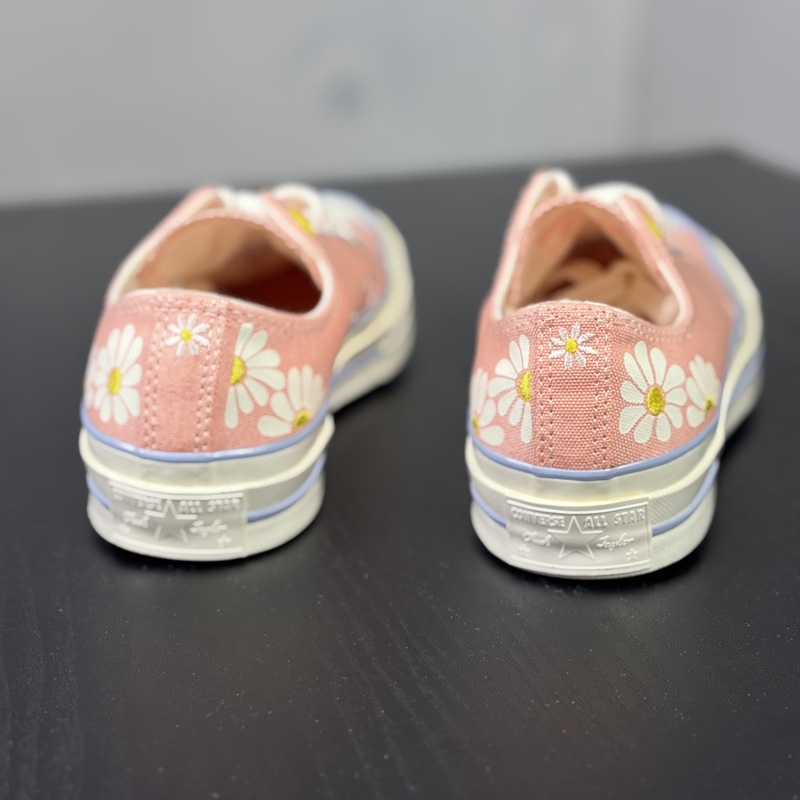 Converse 1970S Summer Pink Women's Low-Top Casual Sports Sneakers Breathable Canvas Shoes A09107C N Warehouse