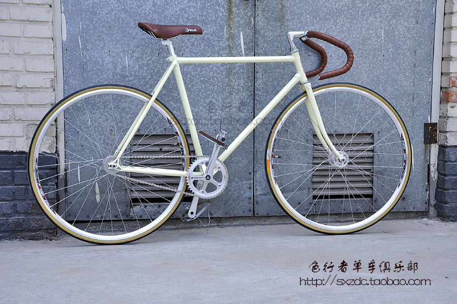 savorello retro bike inverted brake race speed copper welding dead fly lug casing fixed gear retro style