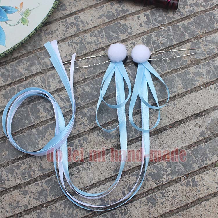Long Ribbon năm mới phụ kiện tóc trang phục tua rua siêu cổ tích tươi Hanfu phụ kiện tóc tua rua bóng gió cô gái cổ đại thứ hai nhân dân tệ phụ kiện tóc giá tốt