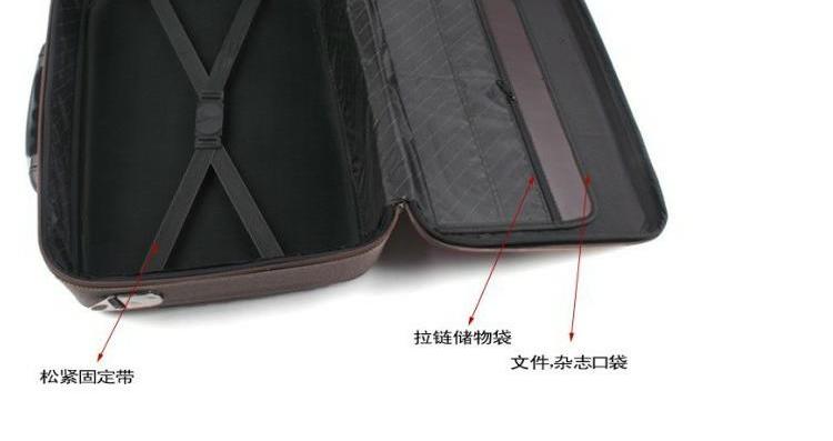 Hộp mật khẩu xách tay tài liệu kinh doanh cặp tài liệu hộp công cụ vali nhỏ vali nam vali 14 inch - Va li vali sz 24