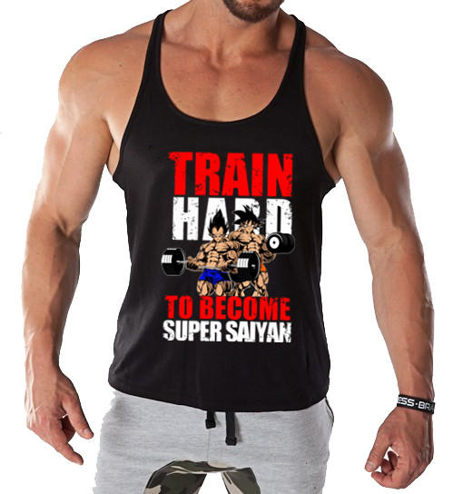Sun Wukong tập thể hình tập thể hình đào sâu đào sâu loại cơ bắp loại mồ hôi cotton loại nam vest áo ba lỗ