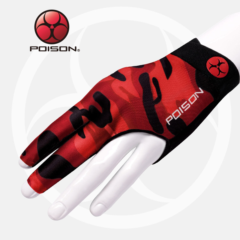 Americas Leopard Balls Gloves Accessories BALL LEVER GLOVES BREATHABLE ANTI-SLIP RED CAMOUFLAK BIG AMERICAN LEOPARD