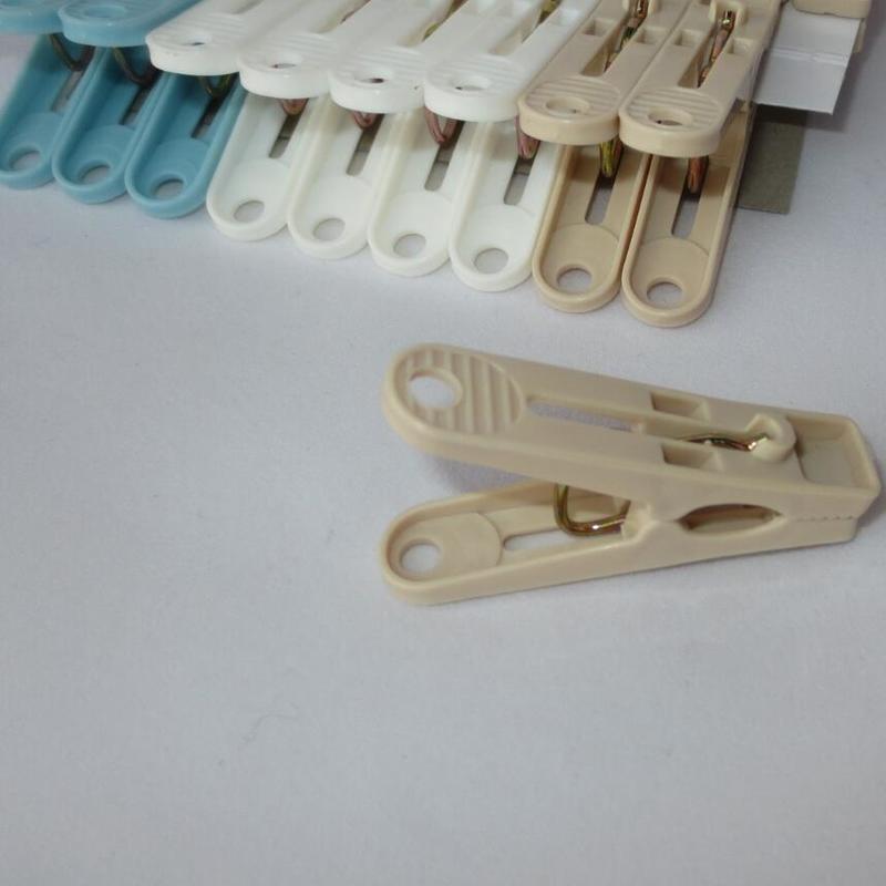 30 pieces of Japan KM plastic strong clothespin clothes clip quality is very good affordable