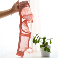 Прозрачная розовая одиночная часть