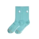 TRLS19SS mùa xuân và mùa hè mới đôi màu cam sôđa mô hình chải kỹ cotton thoáng khí thấm mồ hôi - Vớ thể thao