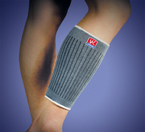 Manufacturer Kaiwei 0740 sheath football calf guard feather basketball leg guard calf bundle warm sports protective gear