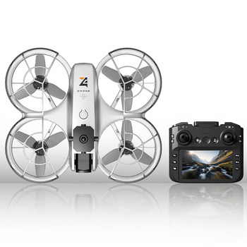 Fully Enclosed Large Screen Remote-Controlled Mini Drone Aerial Photography Quadcopter Children's Toy for Students