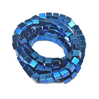 Синий куб, 3мм, 110 шт