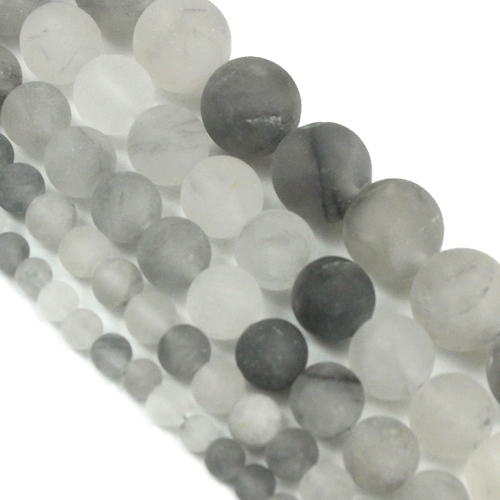 Натуральные бусины, матовое украшение-шарик ручной работы, ожерелье, серьги, аксессуар