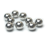 Украшение-шарик из нержавеющей стали, бусины, браслет из бусин, ювелирный шарм, аксессуар, четки из круглых бусин