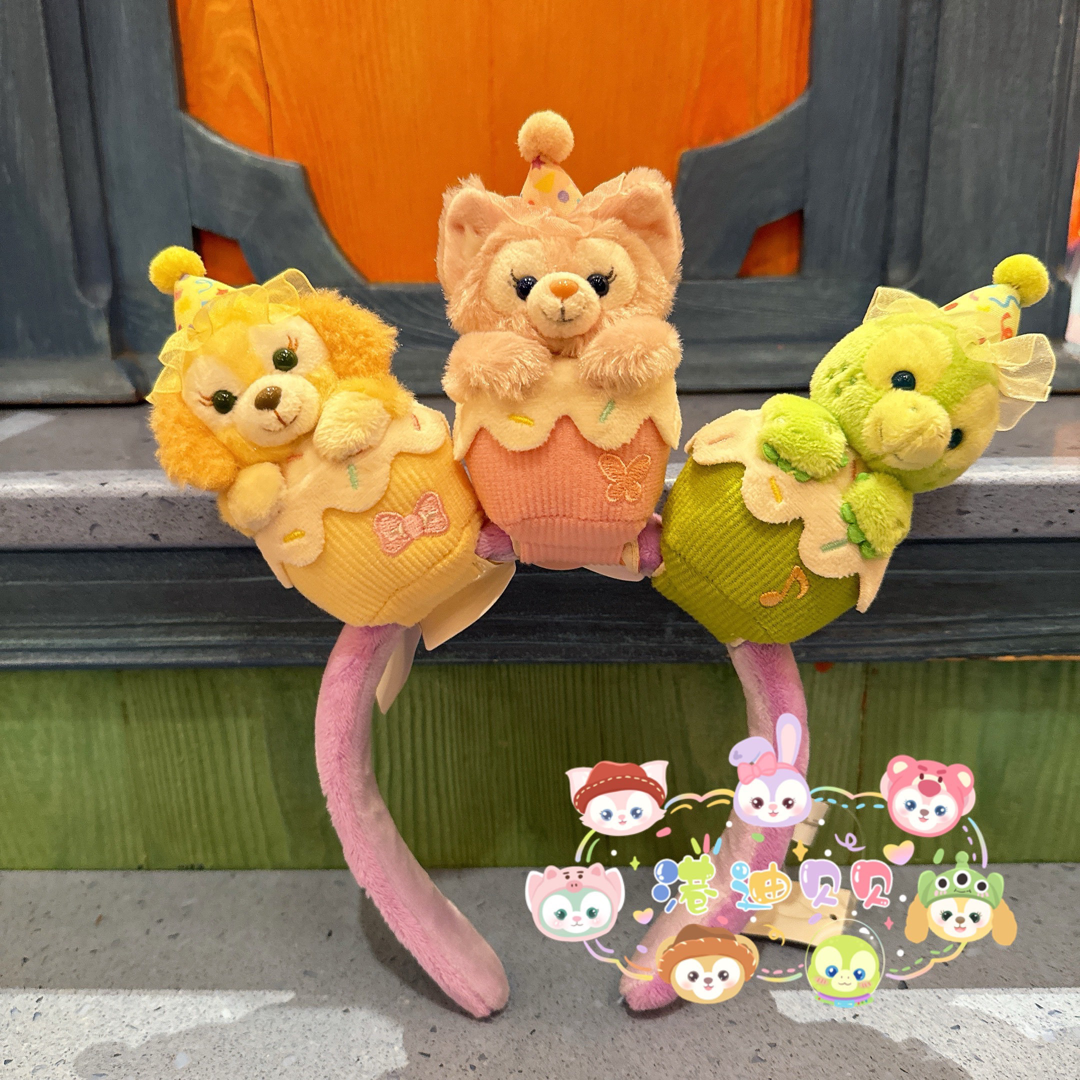 港迪Disney限定七宝骨架头箍，达菲饼饼玲娜贝儿粉丝必入！🎀-动漫手表-淘宝百科网