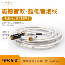 Line World SOLSTICE to Point Sub-woofer Line Entry-level Pure Copper Cannon Line Name Line USA WIREWORLD