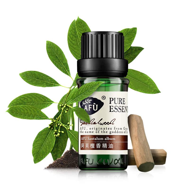 AFU阿芙檀香精油10ml 单方护肤精油身体按摩补水保湿香薰芳疗精油