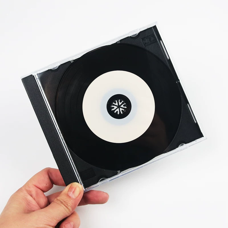Импортированная поверхность диска может печатать небольшое круговое виниловое CD-дисковое лезвие белого сырья A+ высококачественный диск CD-R гравировальный диск