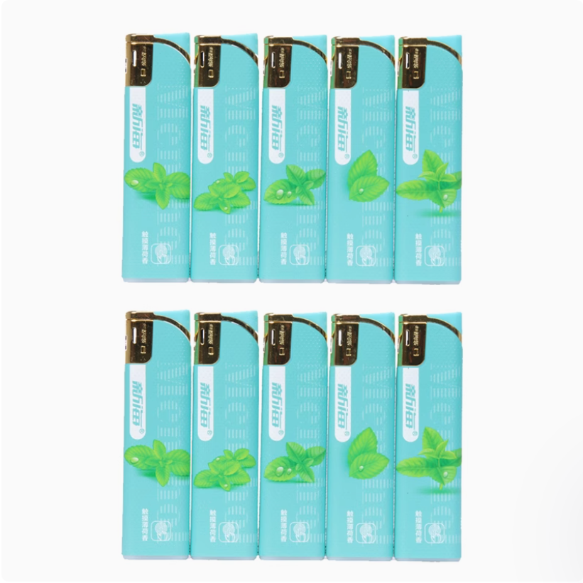 新海XHD9058打火机真香预警！薄荷味+防爆设计，打火机界的天花板？🔥