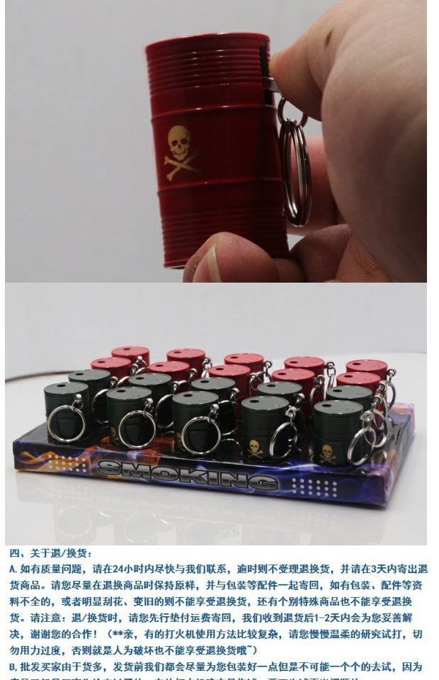 Thùng sơn mini nhẹ hơn bơm hơi mới lạ cá tính sáng tạo thực tế với móc chìa khóa bật lửa khò xịn