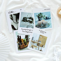 Nordic ins Wind Cards Cardboard Photography Swing Beat decoration Background Paper Cosmetic Jewelry Shooting Photo Props Card