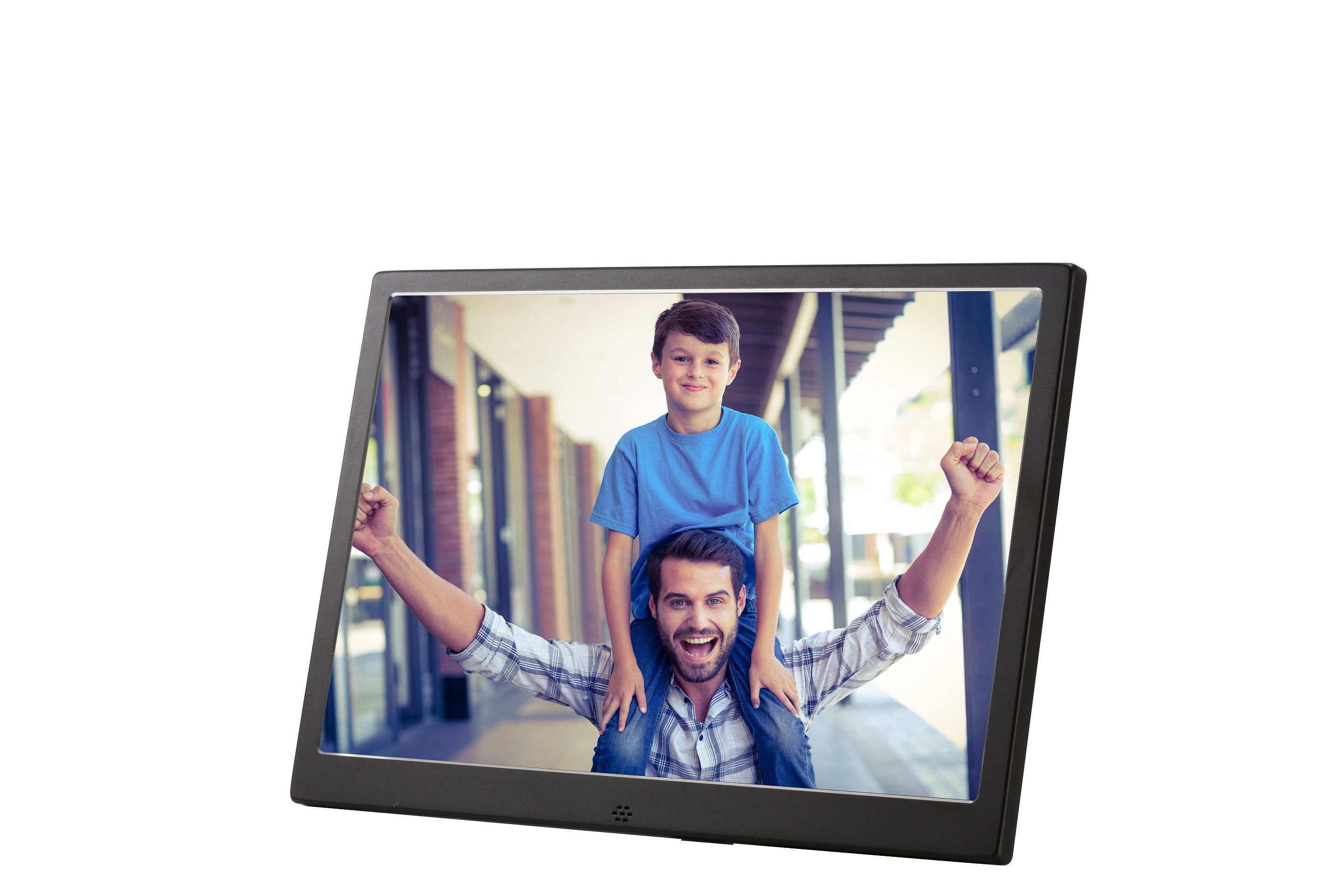 The new ultra-thin narrow edge 12 inch 13 inch 15 inch 17 inch HD digital photo frame advertising player supports 1080P