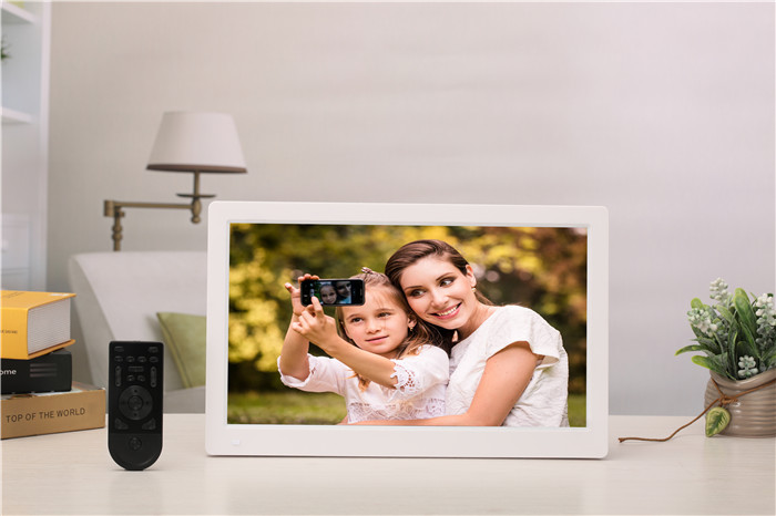 Full view IPS màn hình mới 10 13 15 17 inch khung ảnh kỹ thuật số máy quảng cáo 1080 P HD video player