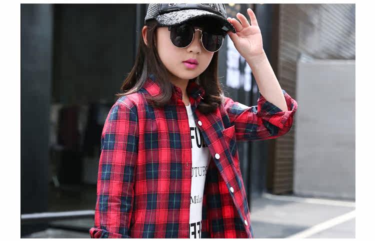 Chemise fille à manche longue - Ref 2086824 Image 14