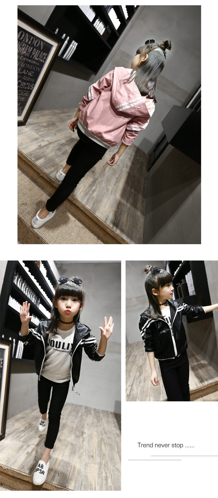 Veste pour fille en mélange - Ref 2159746 Image 14