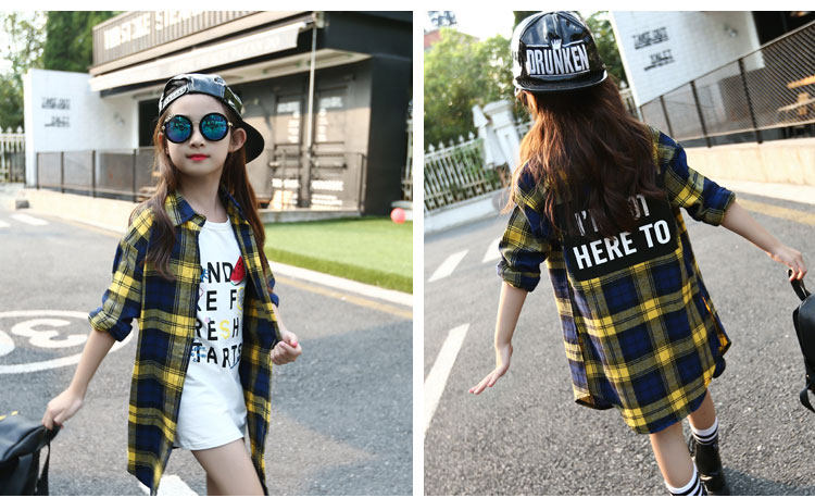 Chemise fille à manche longue - Ref 2084963 Image 11