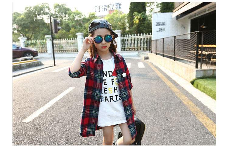 Chemise fille à manche longue - Ref 2084963 Image 13