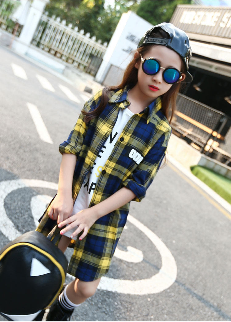 Chemise fille à manche longue - Ref 2084963 Image 10