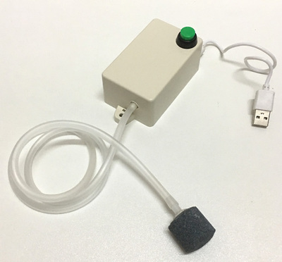 USB Oxygen Pump Ultra Silent Oxygenation Pump Charging Phishing Aerator Small Fish Tank Home For Oxygen Atmosphere