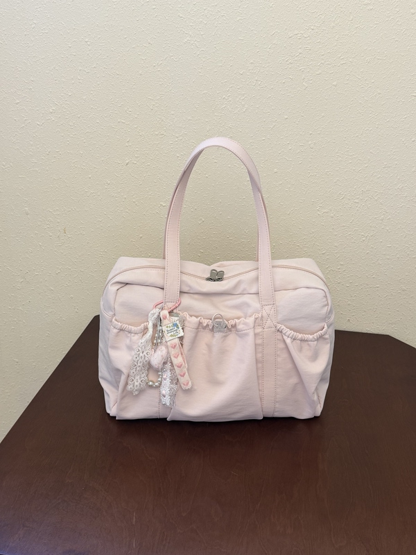 Large-Capacity Fashionable Tote Bag for Women, Lightweight Shoulder Bag for Students, Commuting Bag, Nylon Underarm Bag