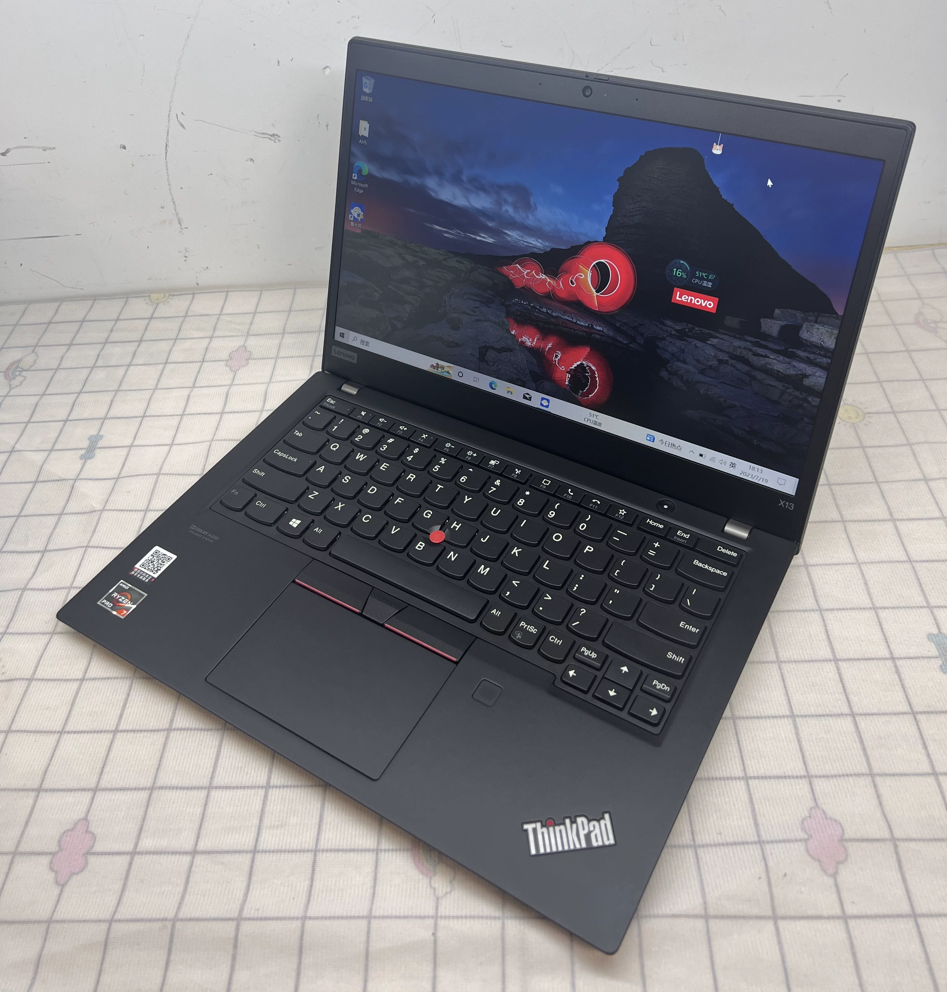 Lenovo, лёгкий и тонкий ноутбук для студентов, ThinkPad, X280, X390, Intel Core i7, Intel Core i5