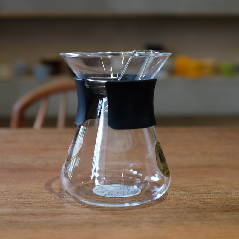 1980 Reprint Hario Coffeafic Age Single Person V60 Stainless Steel Coffeemaker Set